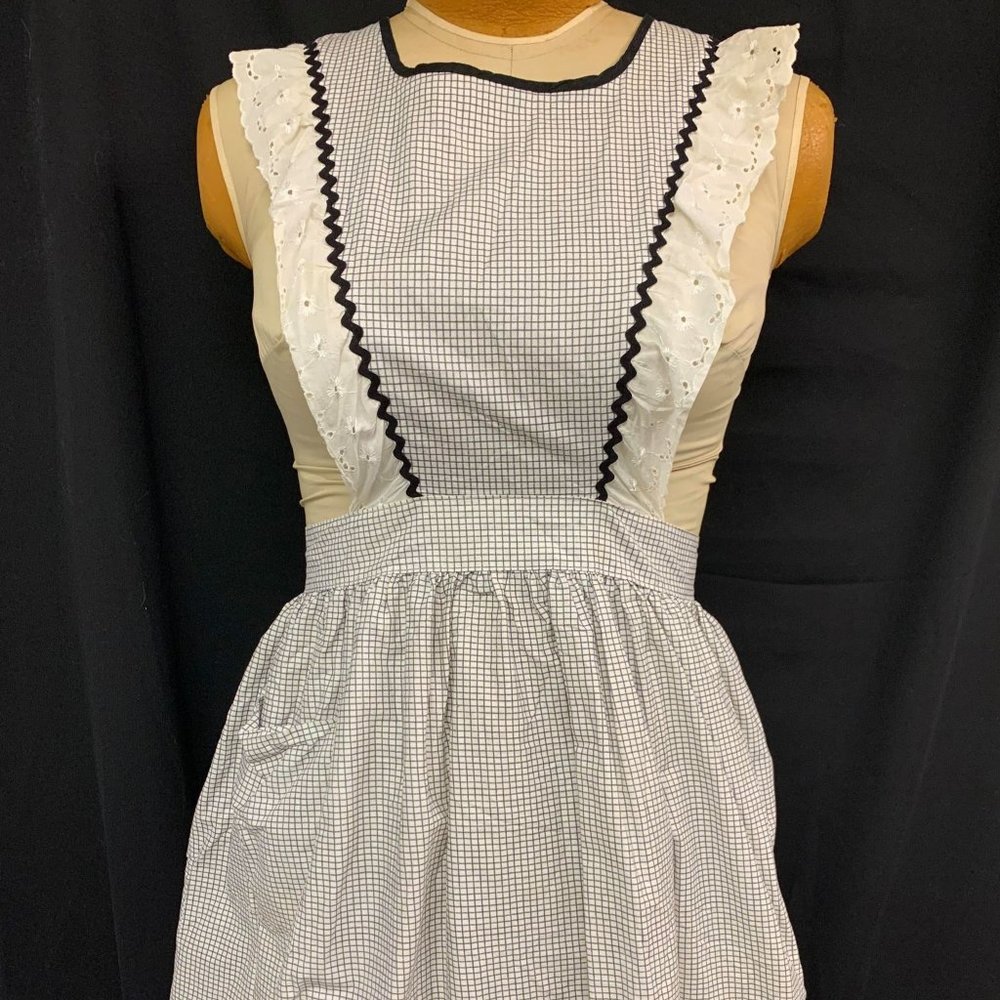 Vintage Checkered Apron